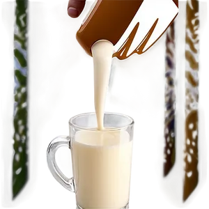 Barista Pouring Milk PNG 06272024