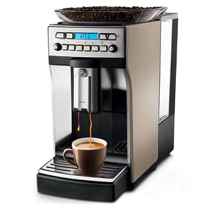 Barista With Coffee Machine Png Dtk3 PNG image