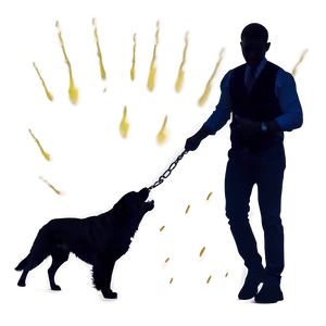 Barking Dog Silhouette Png Rpq PNG image