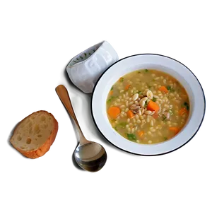 Barley Soup Nutritious PNG 24