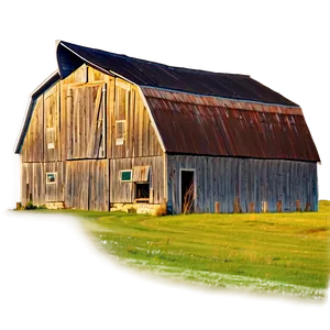 Barn At Golden Hour PNG 80 PNG