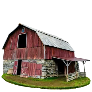 Barn In Rolling Hills Png 81 PNG image