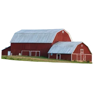 Barn In Rolling Hills Png Rbo46 PNG image