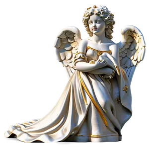Baroque Angel Statue PNG Tnm PNG