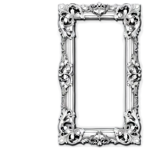 Baroque Decorative Frame PNG 78