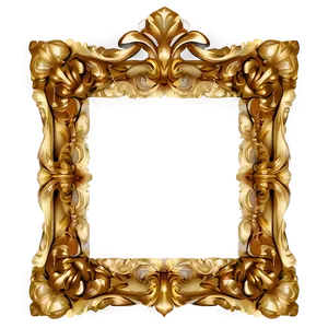 Baroque Decorative Frame PNG Wpx PNG