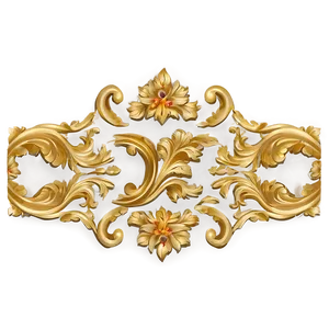 Baroque Decorative Line Png Doi PNG image