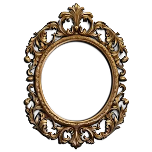 Baroque Frame Border PNG 65