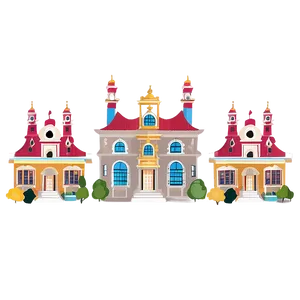 Baroque Houses Png Tac86 PNG image