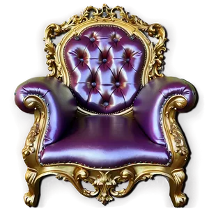 Baroque King Chair PNG 06262024 PNG