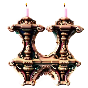 Baroque Style Altar PNG 64