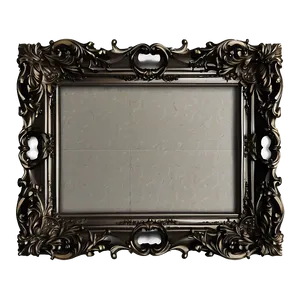 Baroque Style Picture Frame Png Krp PNG image