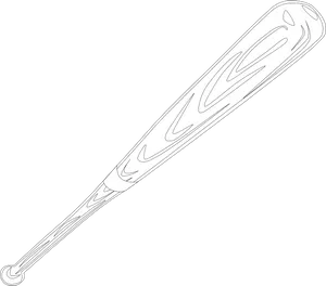 Baseball Bat Outline