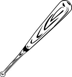 Baseball Bat Vector Art