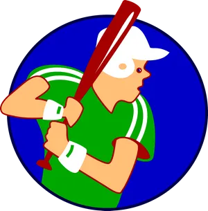 Baseball Batter Icon PNG image