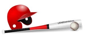 Baseball Equipment Vector
