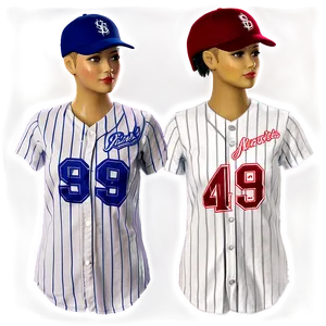 Baseball Jersey Collection PNG Wff48 PNG