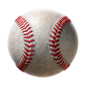 Baseball Seams With Dust Effect PNG 06282024