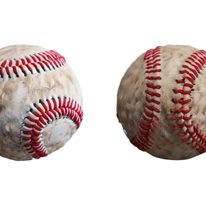 Baseball Seams With Dust Effect PNG 06282024