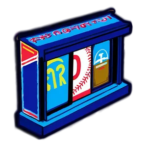 Baseball Stadium Souvenir Shop Interior PNG 06292024