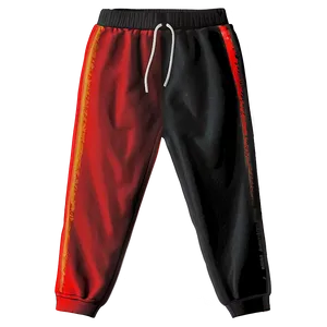 Basic Black Sweatpants Png 06132024 PNG image