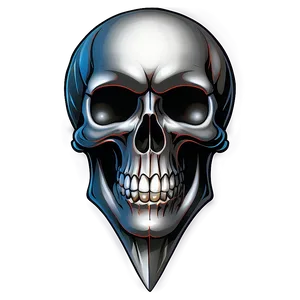 Basic Skull Logo PNG 06282024 PNG
