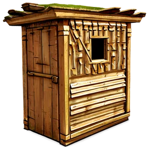 Basic Survival Outhouse Png Myd70 PNG image