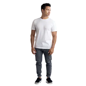 Basic White Tee Png 06272024 PNG image