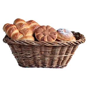 Basket Of Bakery Goods Png 85 PNG image