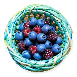 Basket Of Berries PNG 20 PNG