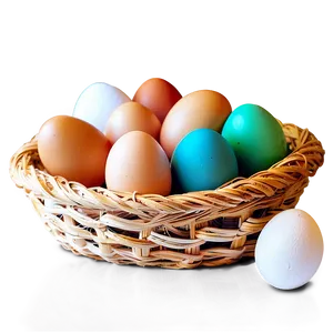 Basket Of Eggs PNG 19 PNG
