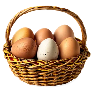 Basket Of Eggs PNG Yss47 PNG