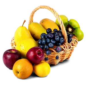 Basket Of Fruits PNG Hqo PNG