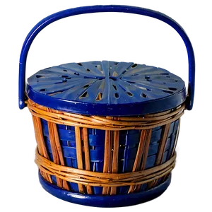 Basket With Lid PNG Gud