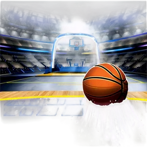 Basketball Arena Night PNG 04302024