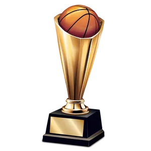 Basketball Championship Trophy PNG Pqv