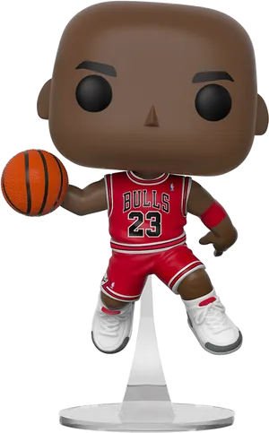 Basketball Figurine Bulls23 PNG image