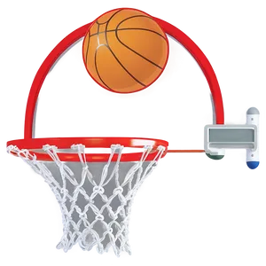 Basketball Hoop And Ball Set Png Gvu PNG image