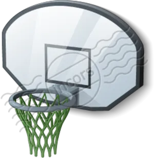 Basketball Hoop Graphic