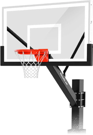 Basketball Hoop Isolated