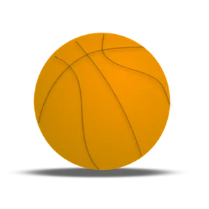 Basketball Icon Black Background