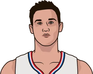 Basketball Player Vector Portrait