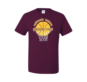 Basketball Playoffs2015 T Shirt Design PNG