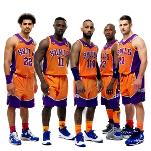 Basketball Team Uniform PNG 06252024
