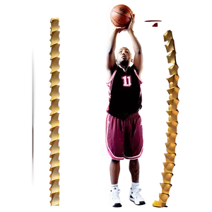 Basketball Three-pointer Shoot PNG 06242024 PNG