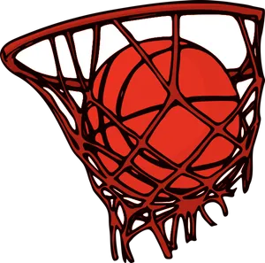 Basketballin Hoop Vector PNG