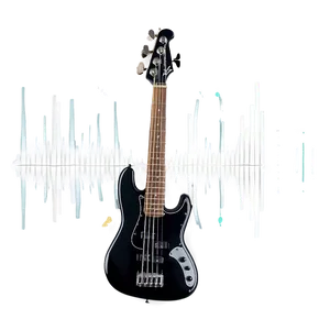 Bass Guitar Sound Wave Png 06202024 PNG image