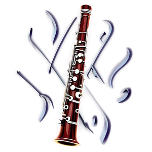 Bassoon Line Art PNG 06272024 PNG