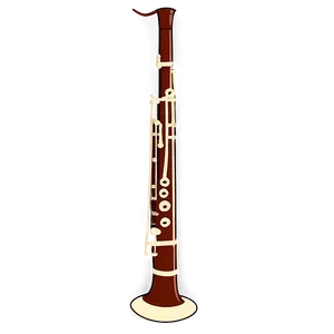 Bassoon On Blue PNG Poj