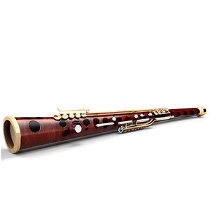 Bassoon With Musical Score PNG 19 PNG